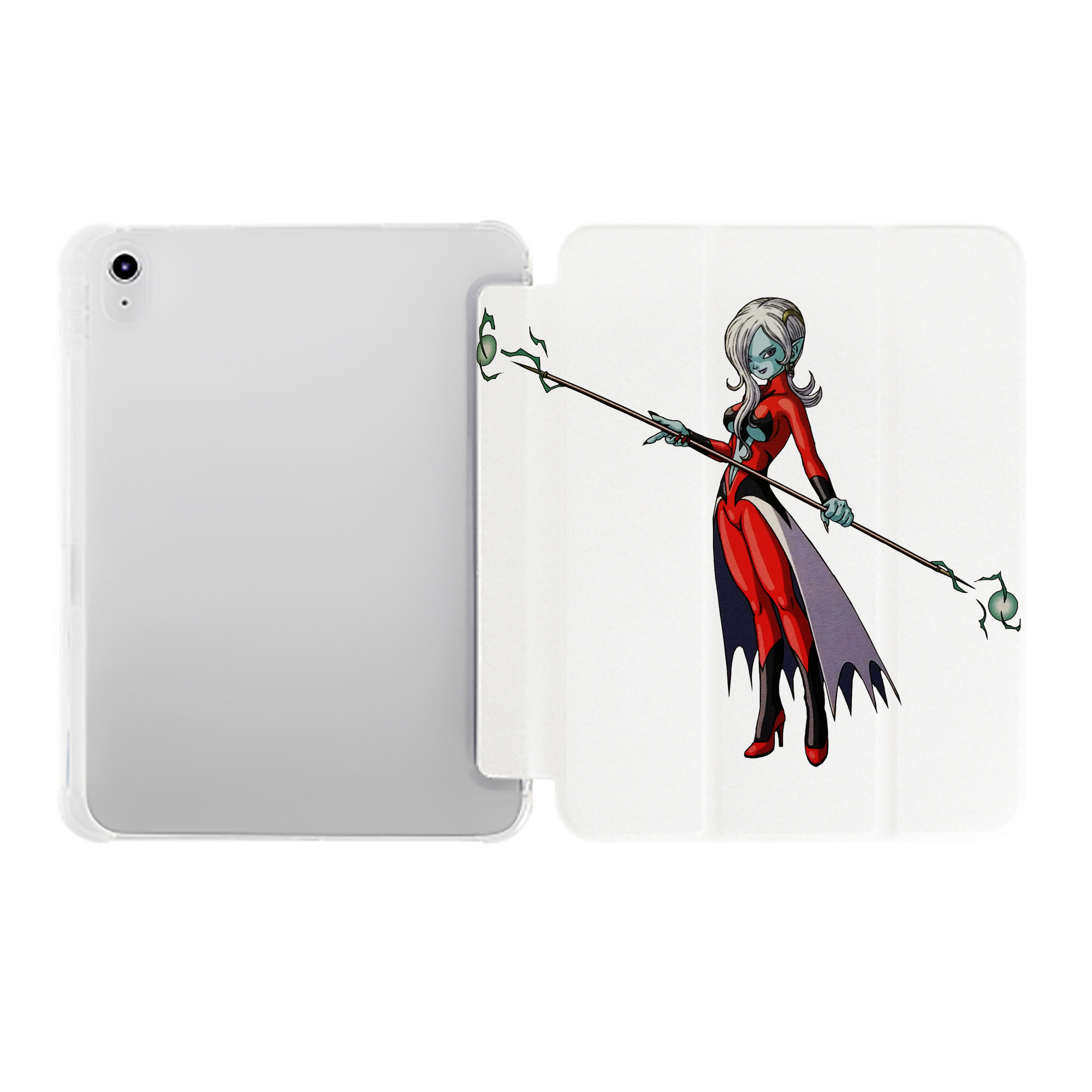 （画像用） ドラゴンボール DRAGON BALL IPad ケース ペン収納付き 三つ折りスタンド PUレザー×シリコン 対応機種9.5/10.5/10.9インチ